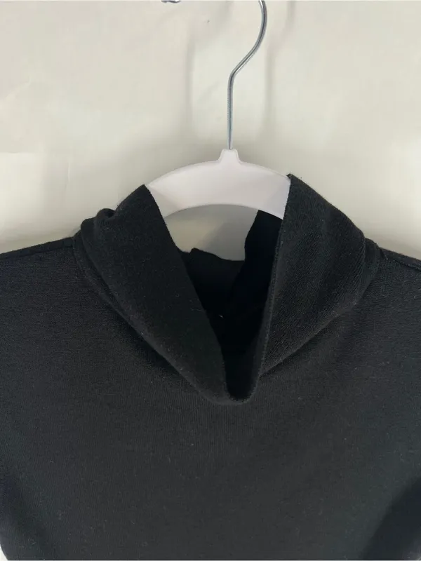 The Wrights Black Silk Cashmere Sleeveless Mock Neck Top Size S - Image 5