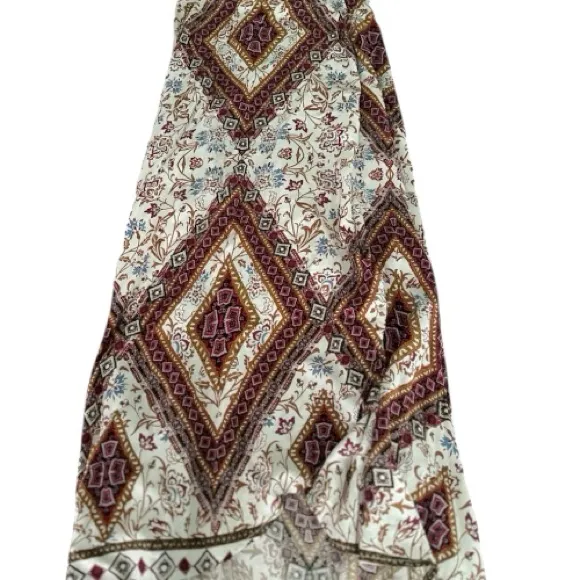 Boho Maxi Dress Boutique Crop Top & Maxi Skirt Set Viscose nwt - Image 7