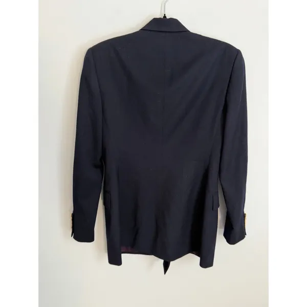 Ralph Ralph Lauren Vintage Wool Double-Breasted Blazer size 4 Read Description - Image 6