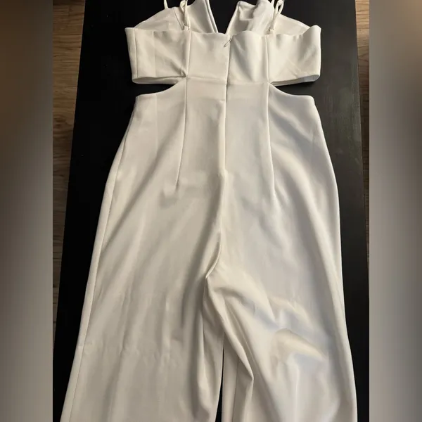 Forever 21 white jumpsuit - Image 2
