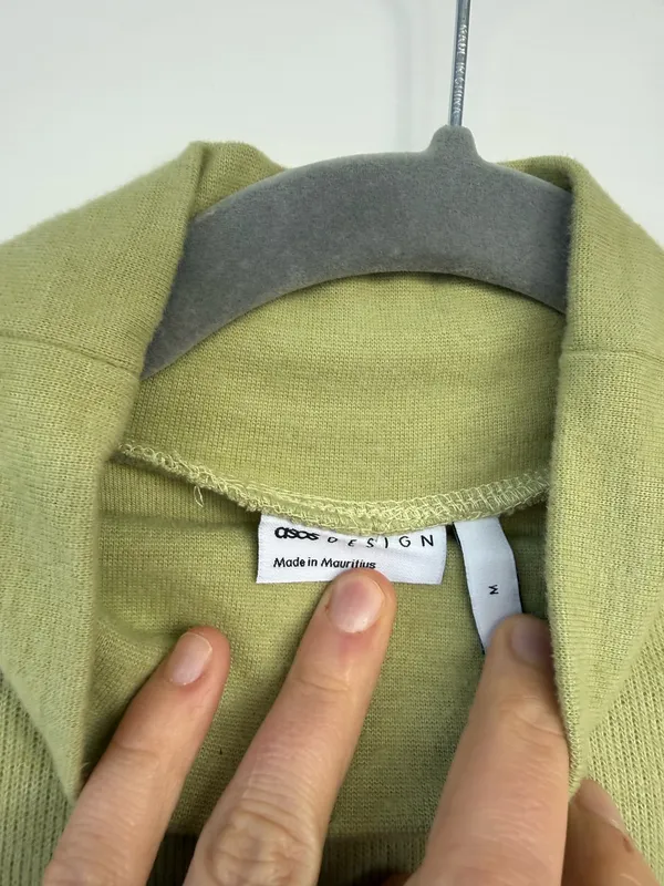 Green asos sweater  - Image 4