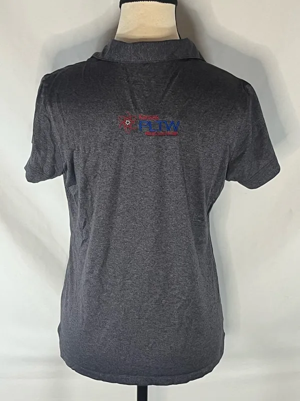 Charles River Apparel Gray WSU Engineering PLTW Embroidered Women’s Polo Small - Image 4