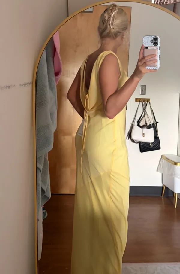 Peppermayo Maxi Dress open back  - Image 2