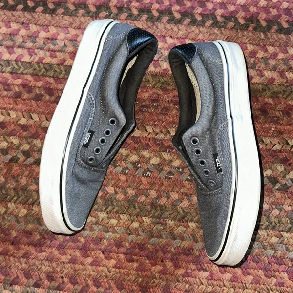 GRAY VANS AUTHENTICS SNEAKERS - Image 4