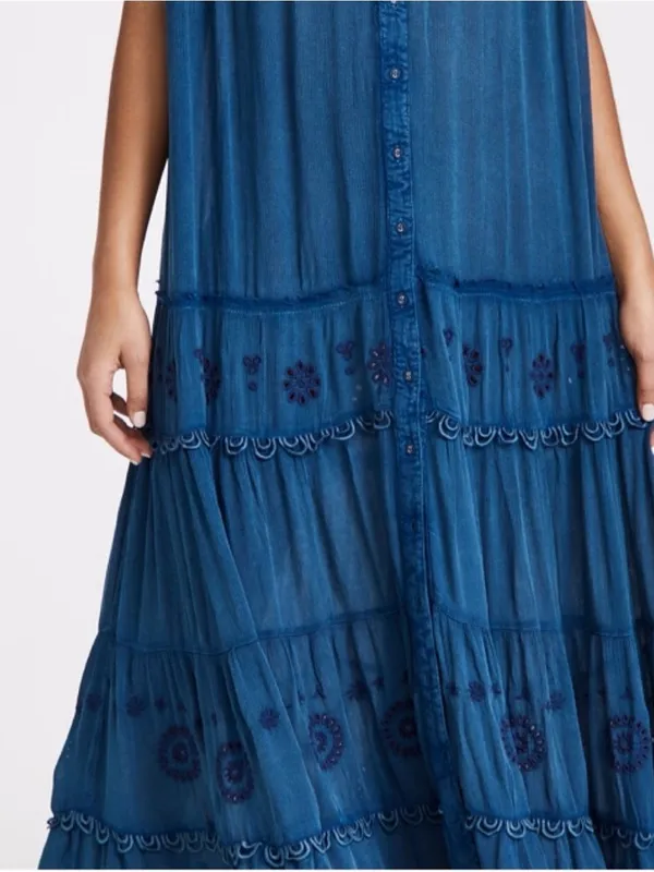 Free People Pretty Cozy Maxi Dress NWOT - Image 5