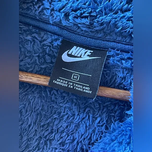 Nike SPORTSWEAR SHERPA PLUSH FLEECE ZIP CROP SWEATSHIRT SIZE 1X - Image 6