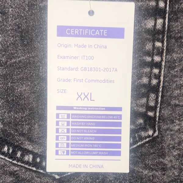 New Collection festival Silver Fringe Denim stretchy cowgirl Shorts size XXL - Image 7