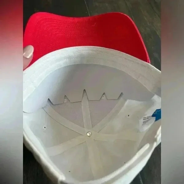 Prince Pickleball Cap White Red Adjustable Sports Hat‎ - Image 5