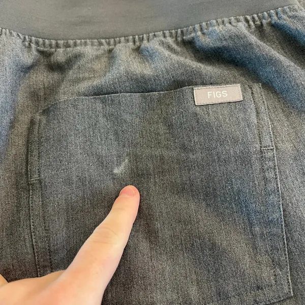 Figs High Waisted Zamora Jogger Scrub Pants Graphite size XL Tall‎ - Image 7