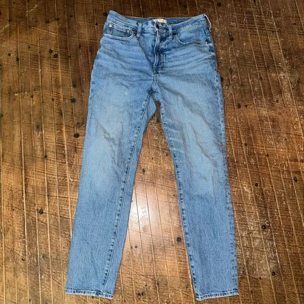 Madewell Perfect Vintage wide leg size 26 sustainable jeans - Image 3
