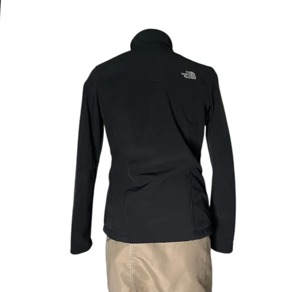 THE NORTH FACE Black Jacket Softshell Apex Barrier Full Zip Womens Size Small - Image 3