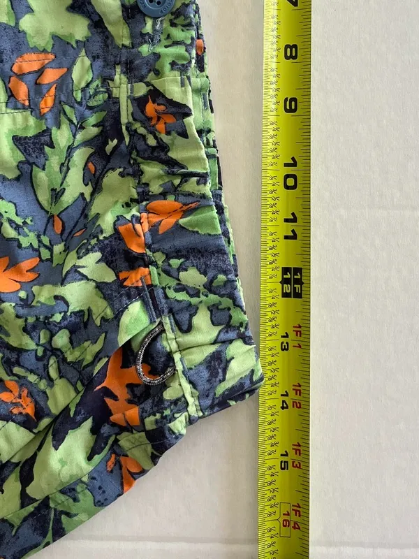 REI Womens Sz M Co-op Sahara Hiking shorts functional pockets elastic waist - Image 7