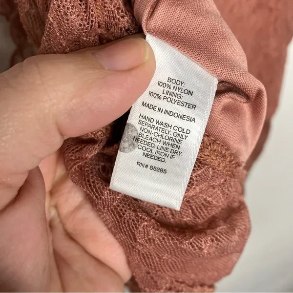 Express dusty rose ruffle blouse size small‎ - Image 5