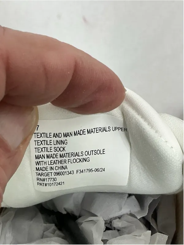 Womans New In Box A New Day Peggy Lace Up Low Top Sneakers 7 White - Image 6