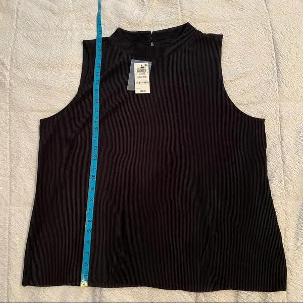 Alfani Textured Keyhole-Back Sleeveless Top - Image 9