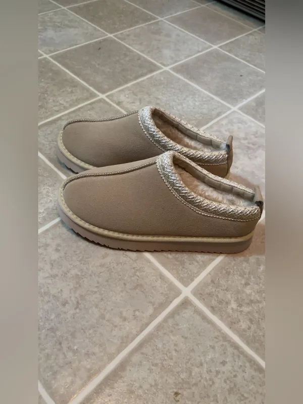 Women's Cozy Espadrille Slip-On in Tan - Image 9
