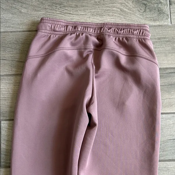 Nike Mauve Zip-Hem Joggers - Image 5