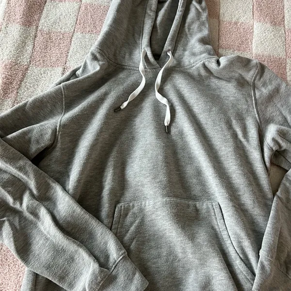 Best Ever Hoodie in Light Gray Size M - Image 2