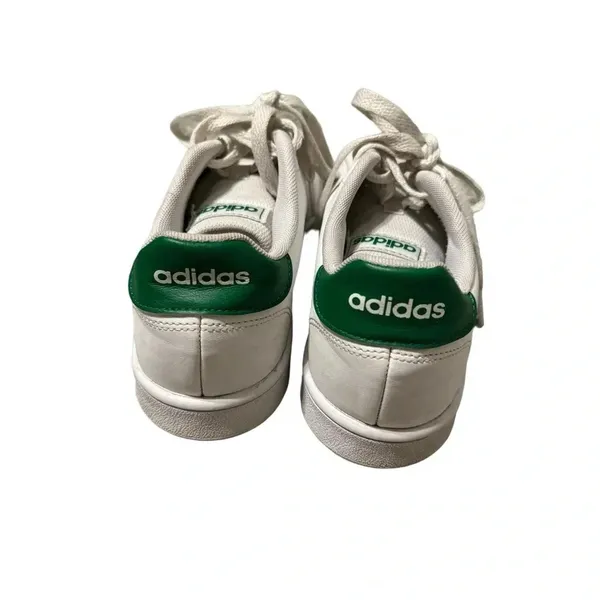 👟 Adidas‎ Low Top Sneakers White Green Size 5 Classic Tennis Shoes 👟 - Image 4