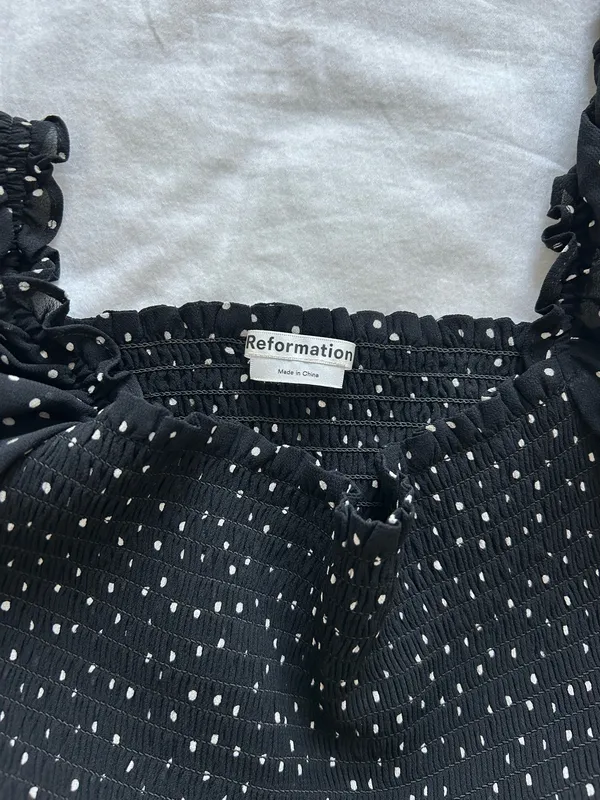 Reformation Polka Dot Top - Image 2