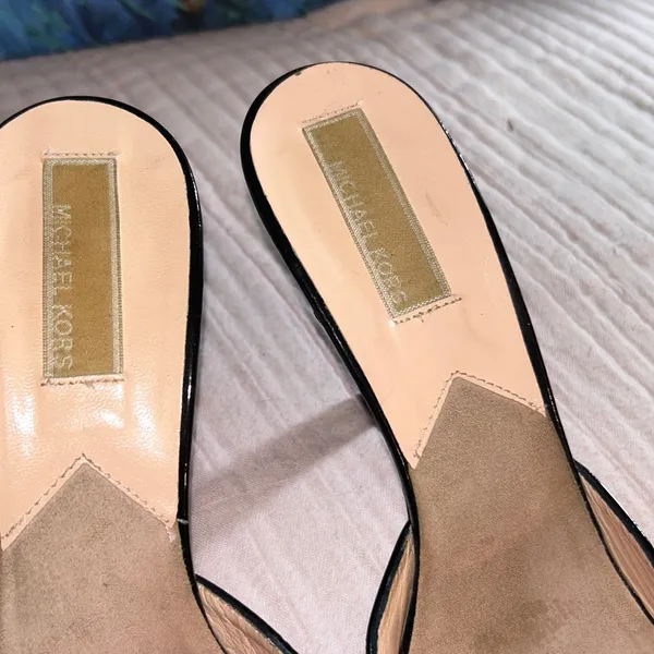 Michael Kors Size 7.5 Peep Toe Heels - Image 9