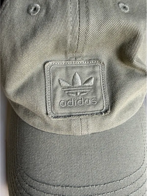 Adidas Classic Light Green Cotton Baseball Cap - Image 2
