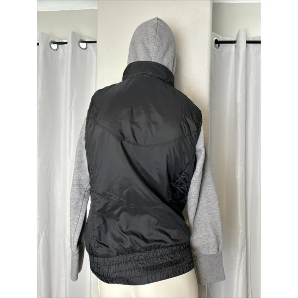 Women’s Puma‎ Zip Up Hoodie Jacket - Small - Vest - Grey Black Sport Lifestyle - Image 3