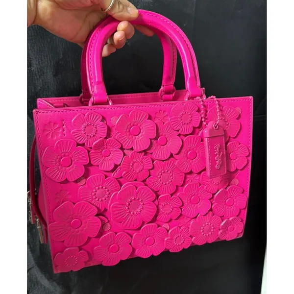 Coach Tea Rose Rogue 25 in Dragonfruit - Image 2
