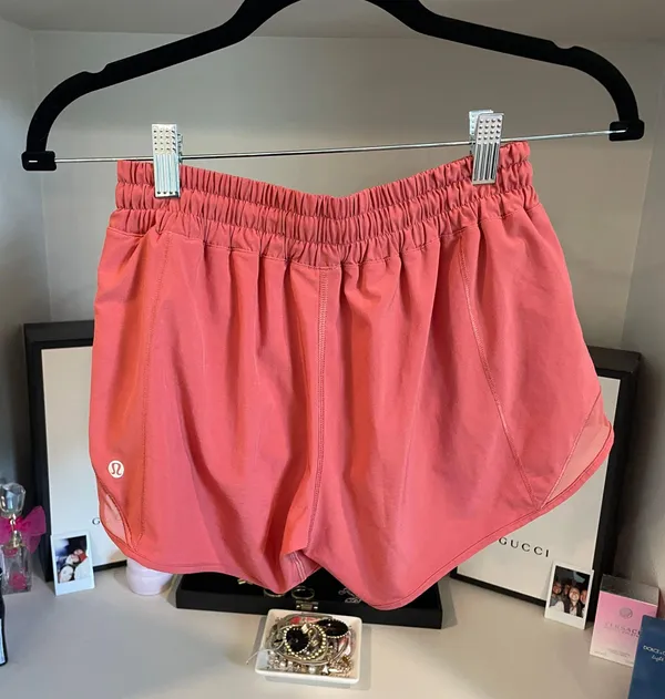 Lululemon Pink Hotty Hot Shorts - Image 2