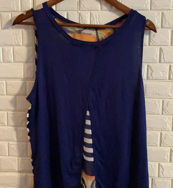 FreeBird woman’s Tank top with opening in the back - Image 7