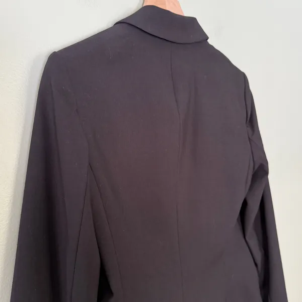 NWT Calvin Klein Blazer Jacket Strectch Black Work Career Women’s Size 4 - Image 4