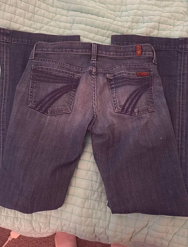 For All Mankind Dojo 7 Flare Jeans petite - Image 2
