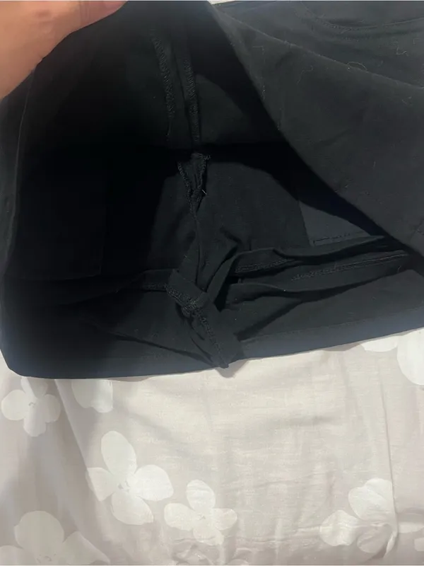 Brandy Melville Black Mini Skort - Image 2