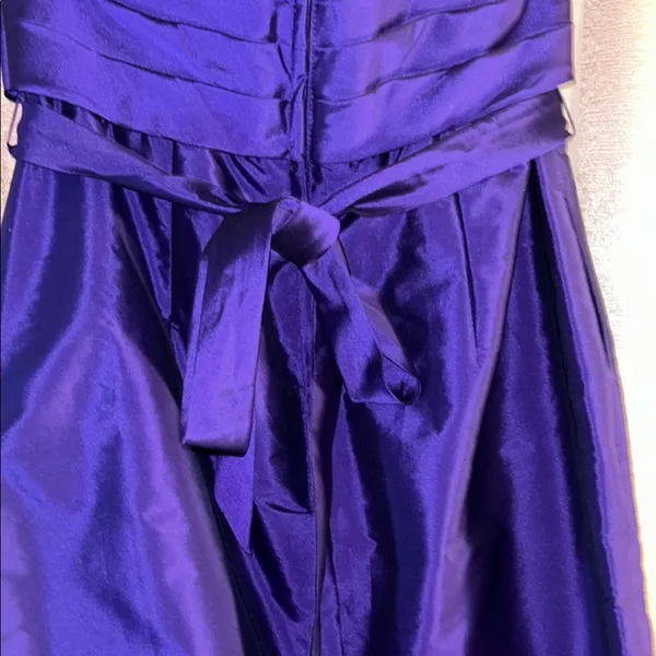 NWT Angelina Faccenda Size 12 Violet Halter Style Dress - Image 11