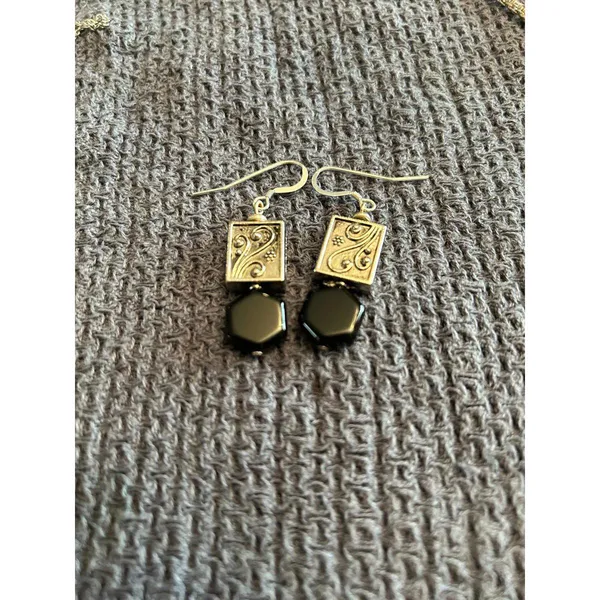 earrings Earrings 925 sterling silver vintage looking - Image 2