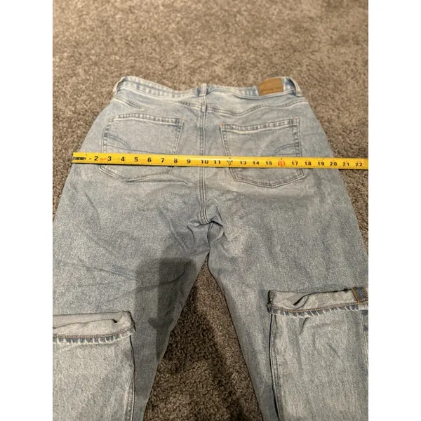 American Eagle‎ Outfitters Women's Mom Jeans Strived Size 8 Long - Image 7