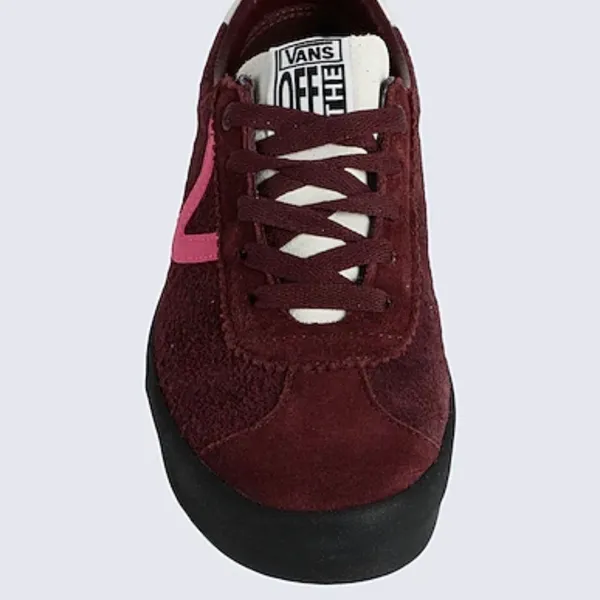 Vans burgundy and Pink Casual Sneakers - Image 3