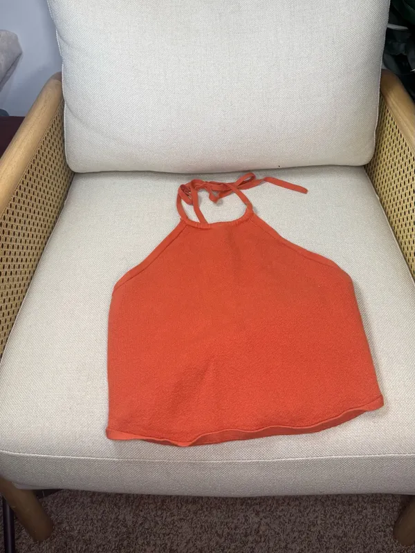 Abercrombie & Fitch Knit Halter Top Size medium - Image 3