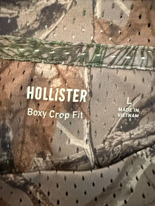Hollister Dodge Hellcat Camo Jersey Size L - Image 2
