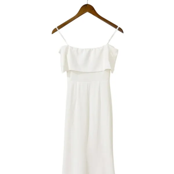 Lulus Exceptional Romance White Off-the-Shoulder Mermaid Maxi Dress size M NWT - Image 5