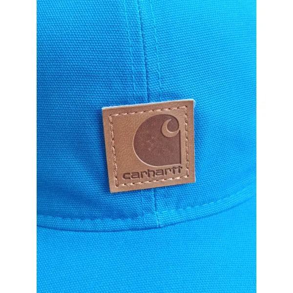 Carhartt Odessa Cap Hat Blue AH0289 Canvas Force FastDry Adjustable Unisex - Image 4