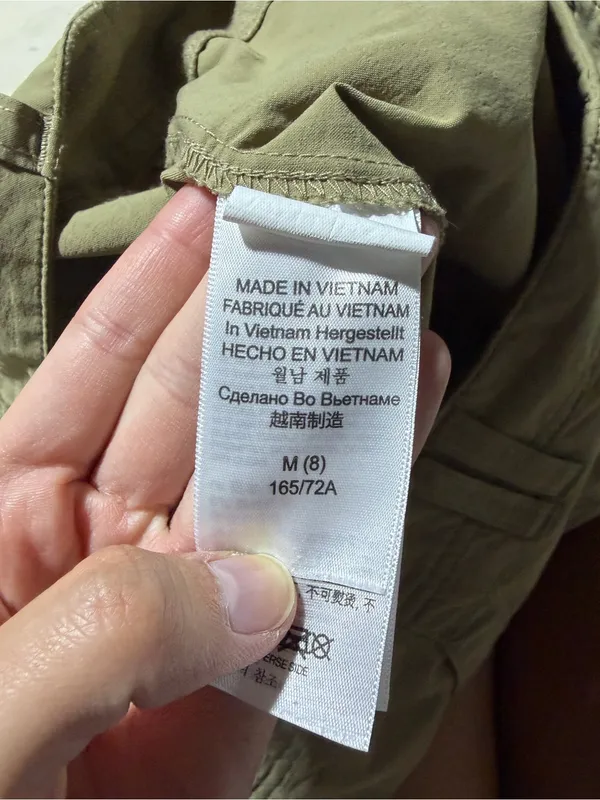 Marmot beige tan hiking shorts women’s 8 - Image 7