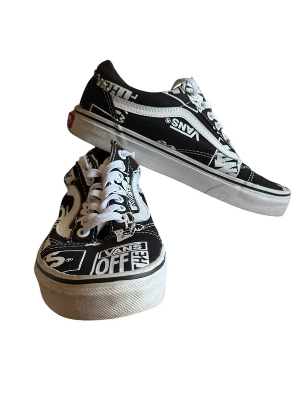 VANS Old Skool 'Logo Mix' Sneaker Women’s Size 8 Men’s 6.5 - Image 2