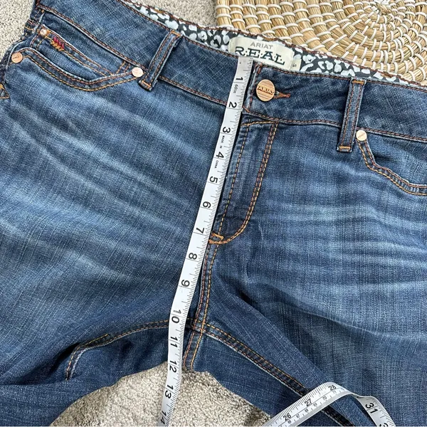 Ariat Women’s Real Low Rise Charly Straight Leg Jeans Western in Florida 34R - Image 14