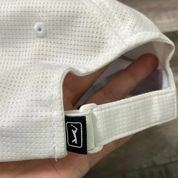 PGA Tour Course Essentials white air flux hat NEW - Image 5