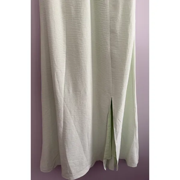 Bohme Halston Midi Dress Green‎ Women's Size Large - Image 5