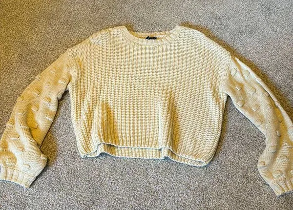 Cream Sweater Tan - Image 2