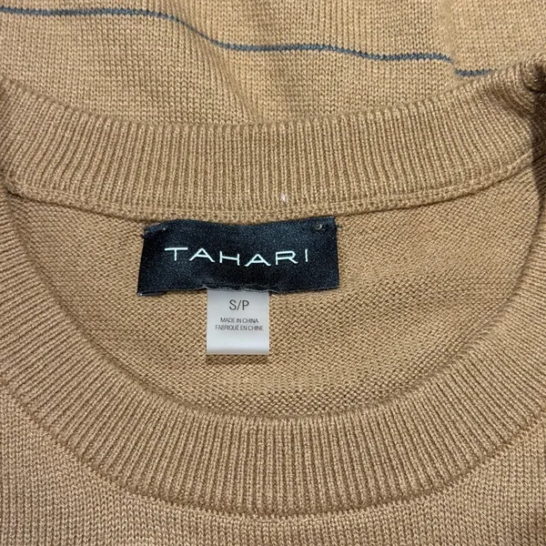 Tahari Oversized Crew Neck Sweater - Image 4