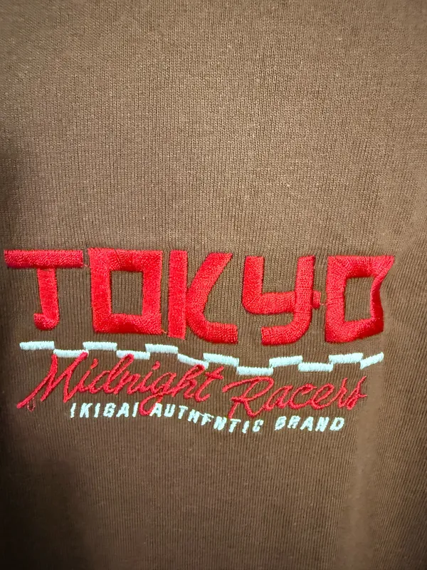 BrandMakers Unisex Brown Tokyo TShirt Medium - Image 3