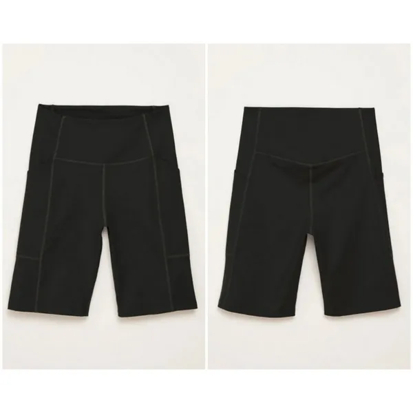 💕GIRLFRIEND COLLECTIVE💕 High Rise Pocket Bike Short ~ Black Large L NWT - Image 11